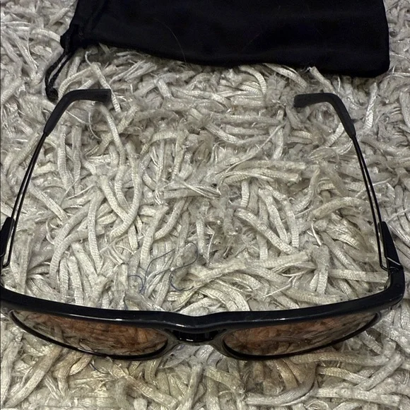 Serengetti Black Sunglasses with Brown Lenses Made in Italy - Picture 2 of 10